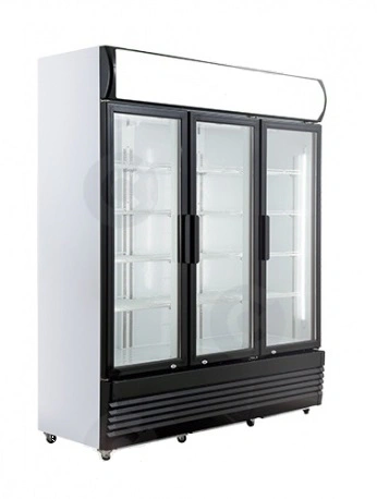 Armoire d'exposition froid positive 3 portes 1065L