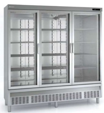 ARMOIRE REFRIGEREE POSITIVE 3 PORTES VITREE SNACK