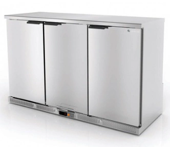 Arriere-bar positif 3 portes pleines battantes