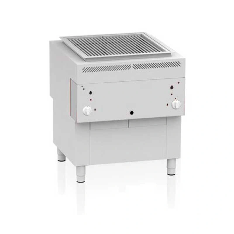 Barbecue à gaz professionnel compact inox