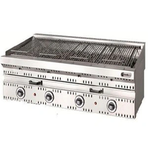 Barbecue portugais gaz a pierre volcanique 1300