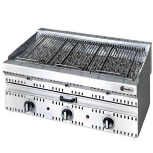 Barbecue portugais pierre volcanique gaz fixe 1000