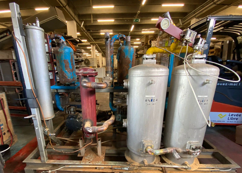 Centrale frigorifique 3 compresseurs Bitzer