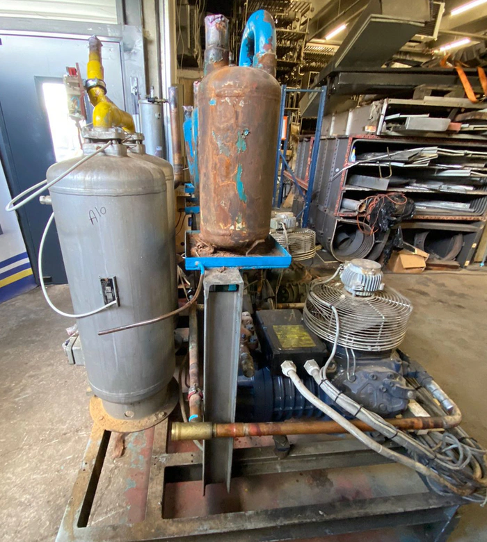 Centrale frigorifique 3 compresseurs Bitzer