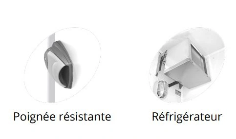 Chambre froide positive 80mm - 10564L
