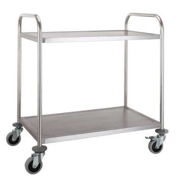 Chariot de service standards 2 étagères
