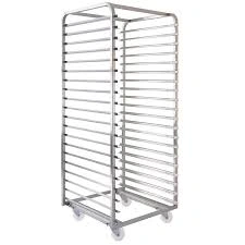 Chariot de stockage inox 600x400