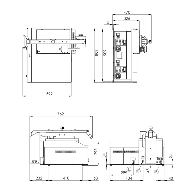 Clam électrique double Semi-automatique