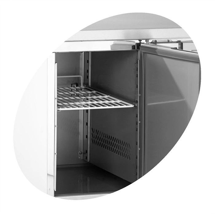 Comptoir à pizza GN1/1 230L