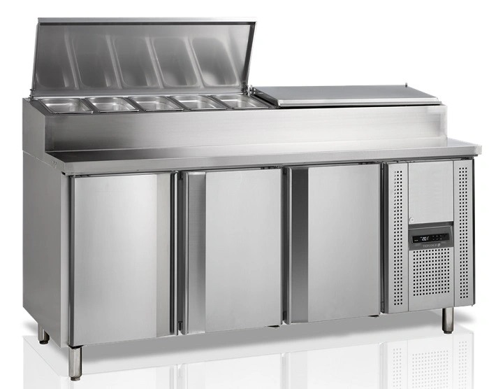 Comptoir de préparation de sandwich GN1/1 407L
