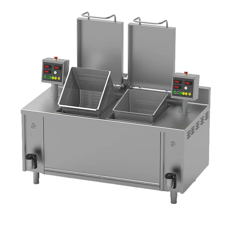 Cuiseur automatique à double cuve GAZ DIRECT 135+135L