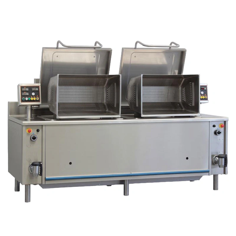 Cuiseur automatique à double cuve GAZ DIRECT 220+220L