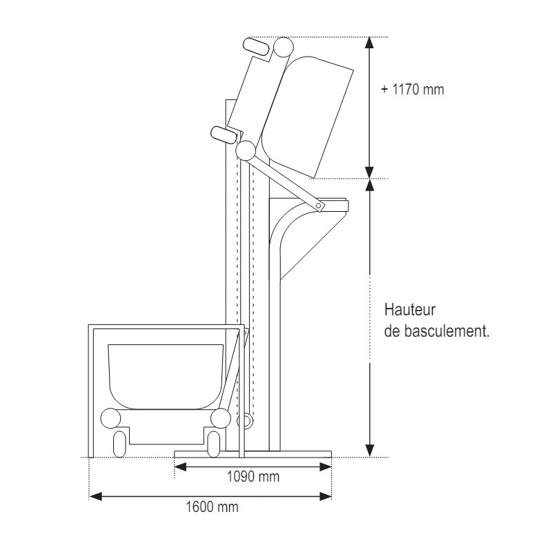 Élévateur de cuve 120 et 200 kg