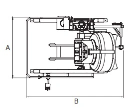 Elevateur renverseur de cuve 220V -Reversement 180