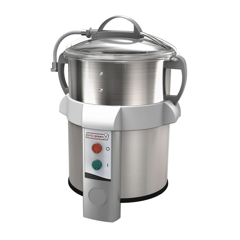 Éplucheur de légumes, 5 kg avec plaque abrasive, chambre amovible et filtre