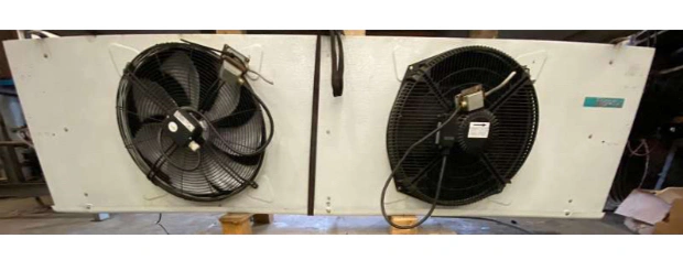 Evaporateur à 2 ventilateurs pour groupe froid
