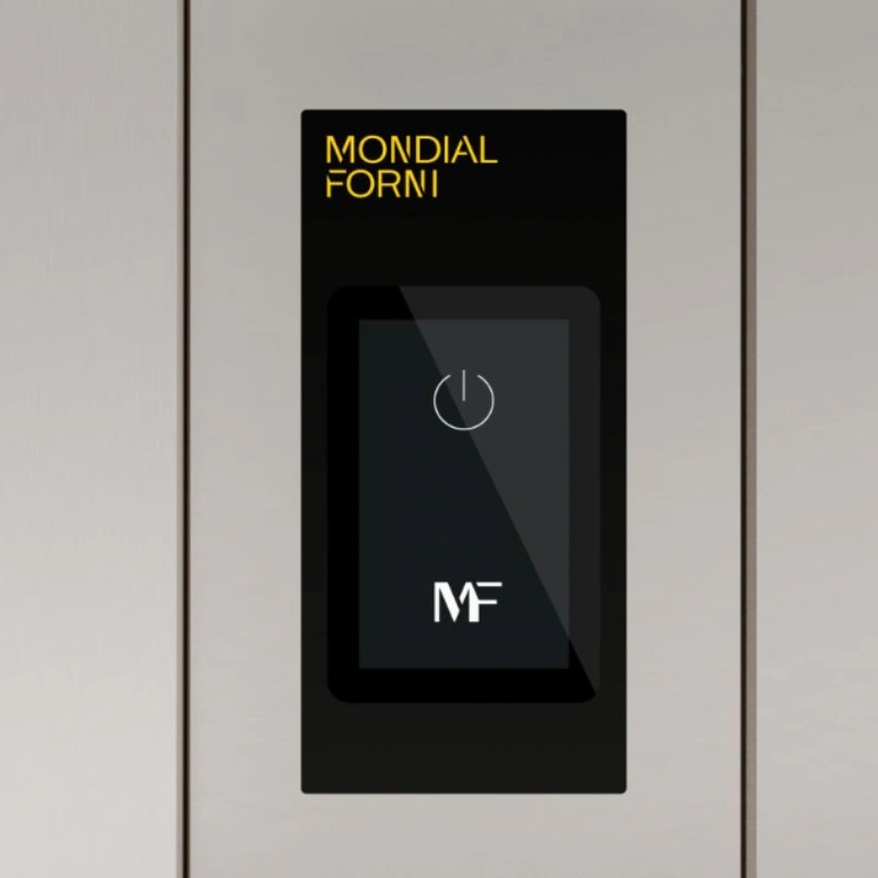 Four à chariot rotatif à Gaz 800x1000 Techno