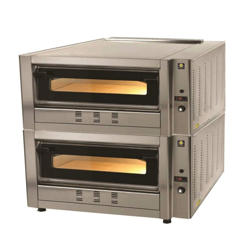 Four à gaz 2 chambres 2x4 pizzas SER GAS