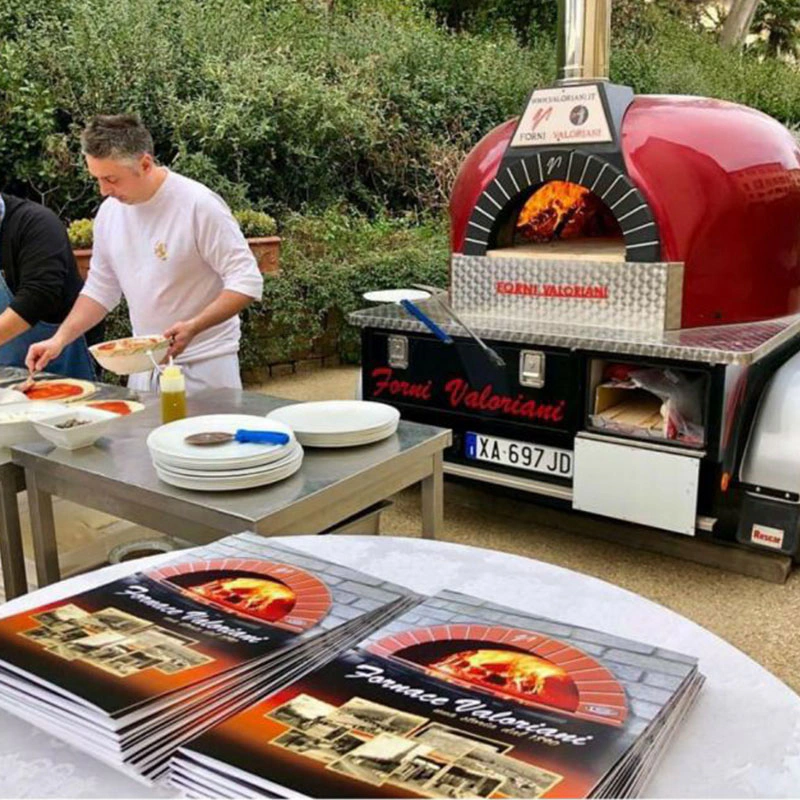 Four à pizza Bois ou GAZ professionnel 140 TRAILER