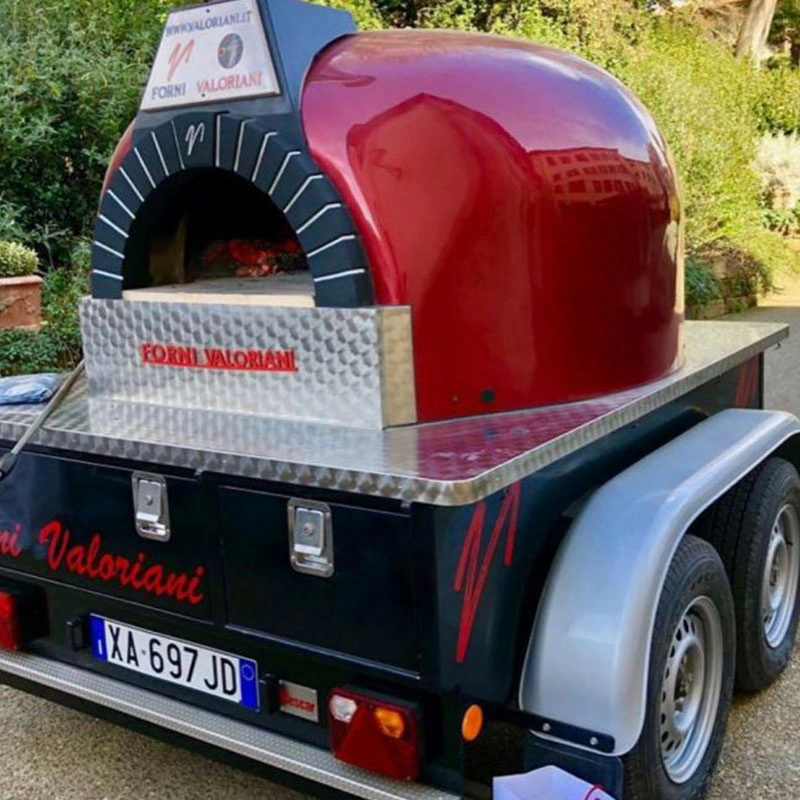 Four à pizza Bois ou GAZ professionnel 140 TRAILER