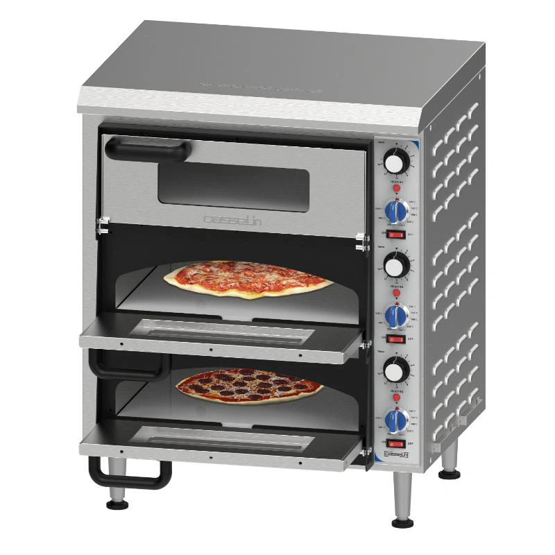 Four à pizza électrique 3 chambres 35 cm