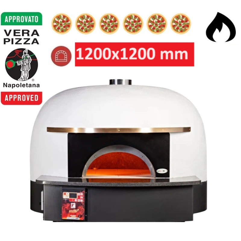Four à pizza Napolitain Gaz 6 pizzas 120x120