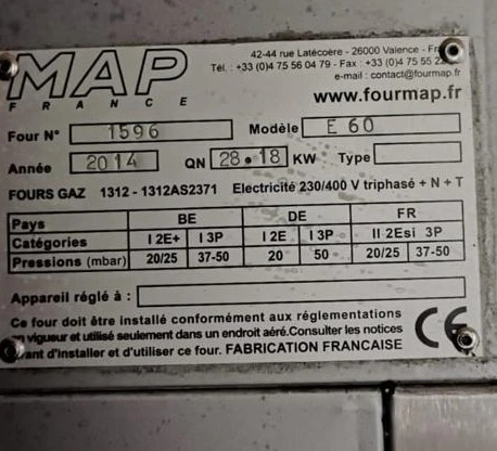 Four a sole Electrique 4 bouches d'Occasion