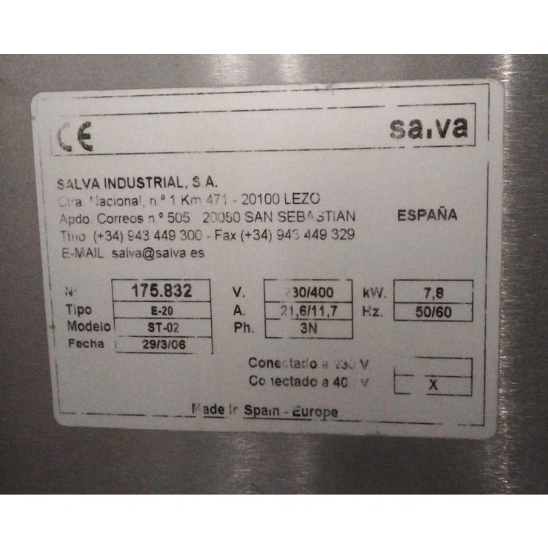 Four à sole électrique modulaire avec Etuve d'Occasion