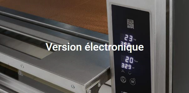 Four à sole modulaire électrique 9x2 pizzas