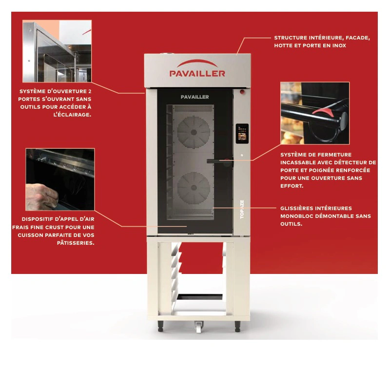 Four électrique ventilé Topaze Smart C10B