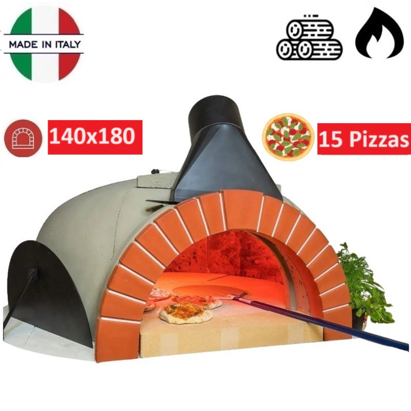 Four en kit bois ou gaz 15 pizzas 140x180 cm