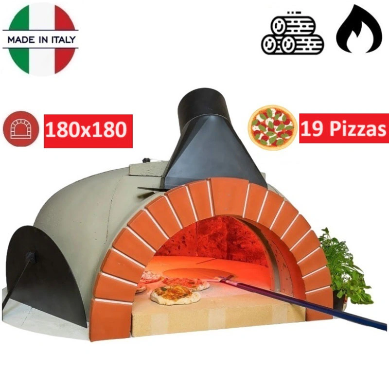 Four en kit bois ou gaz 19 pizzas 180x180 cm