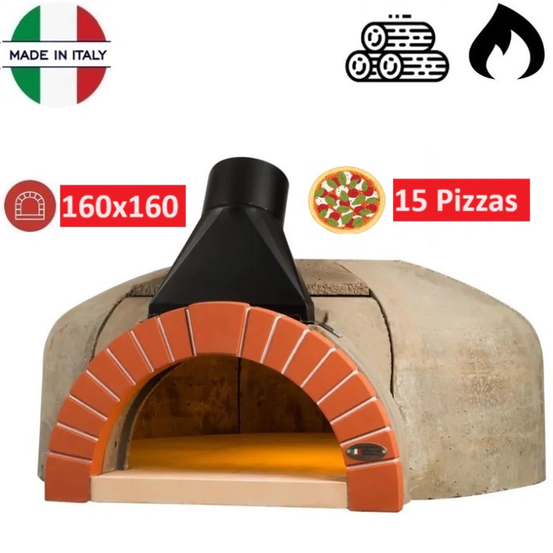 Four en kit gaz ou bois 15 pizzas 160x160 cm