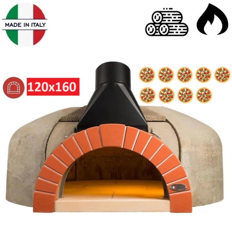 Four en kit gaz ou bois 9 pizzas 120x160 cm