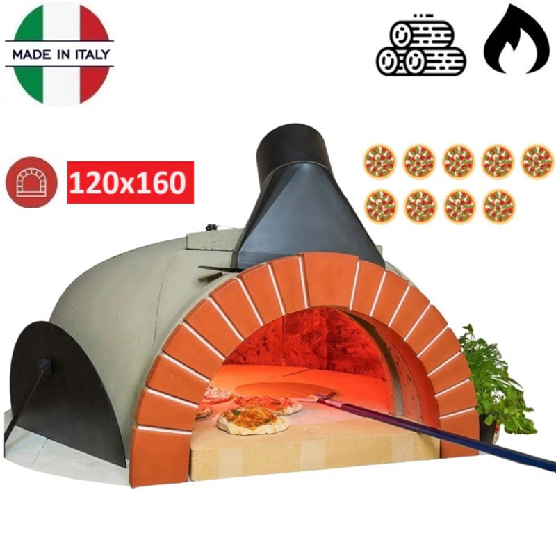 Four en kit gaz ou bois 9 pizzas 120x160 cm
