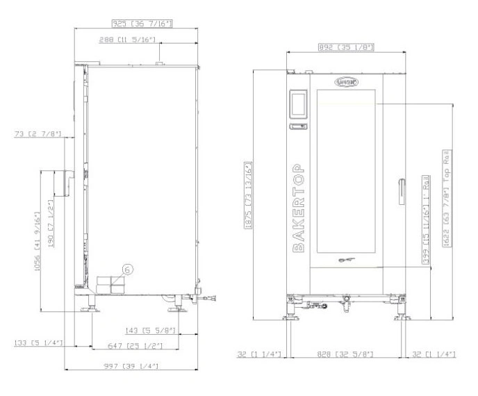 Four mixte à Gaz 16 niveaux 600x400