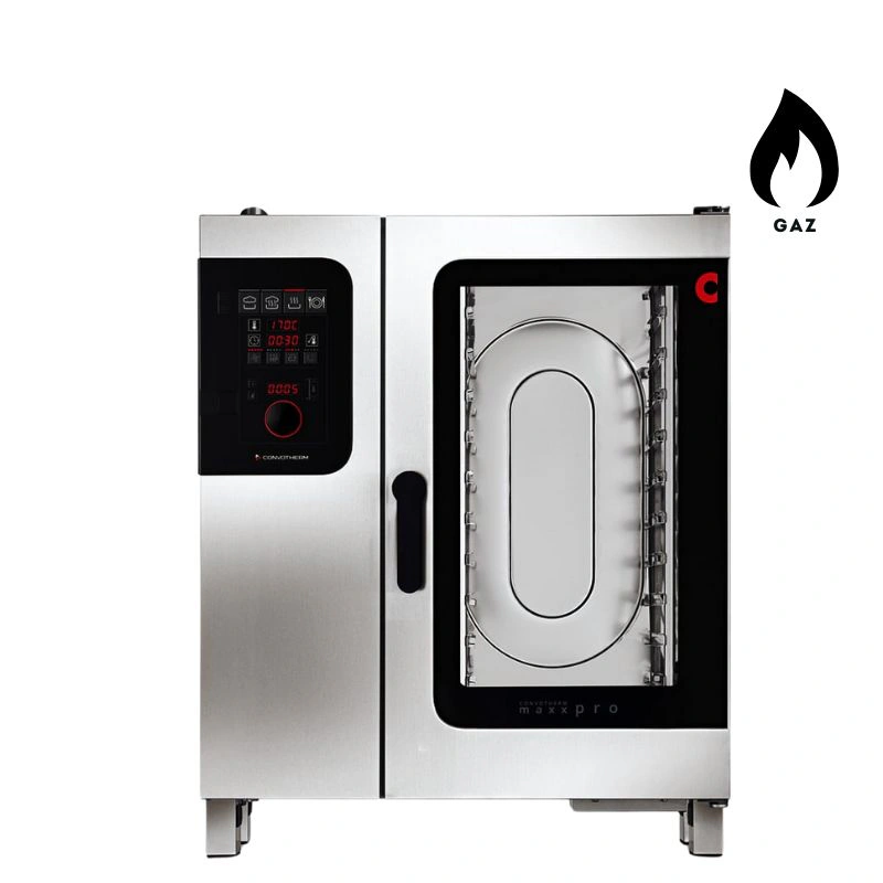 Four mixte Gaz Maxx Pro easyDial – 10+1 niveaux GN 1/1 avec injection