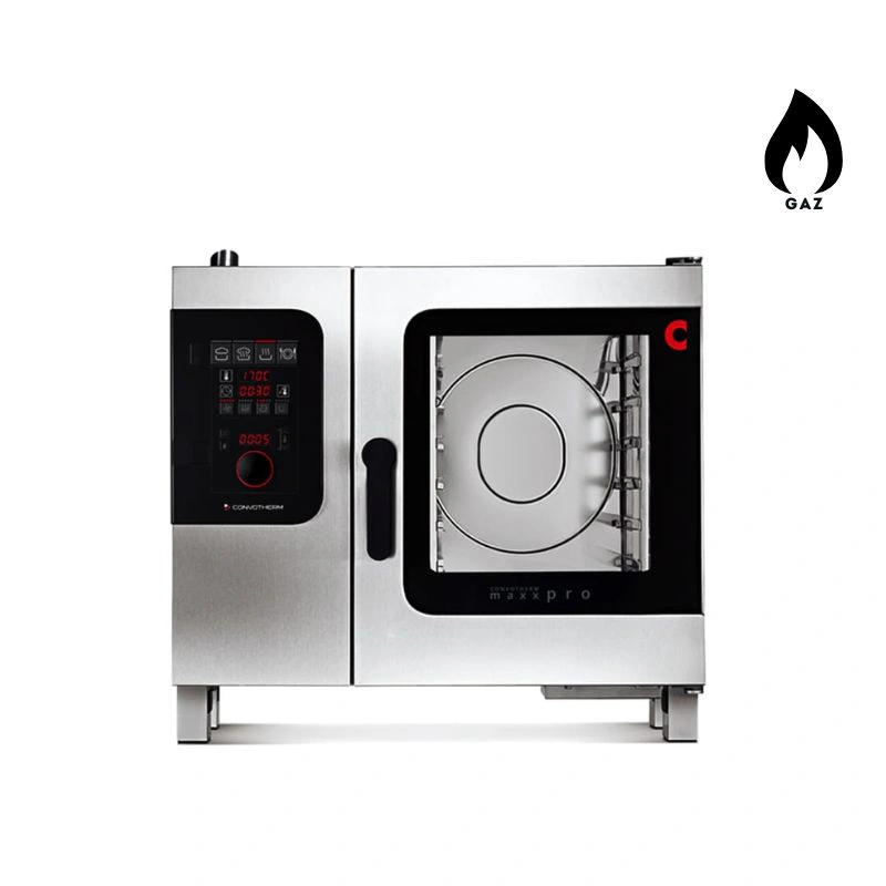 Four mixte Gaz Maxx Pro easyDial – 6+1 niveaux GN 1/1 avec injection