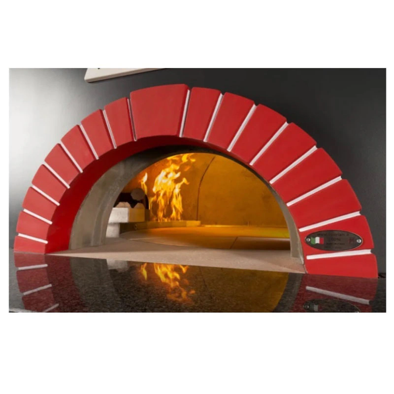 Four pizza rotatif à bois 130 cm 9 pizzas