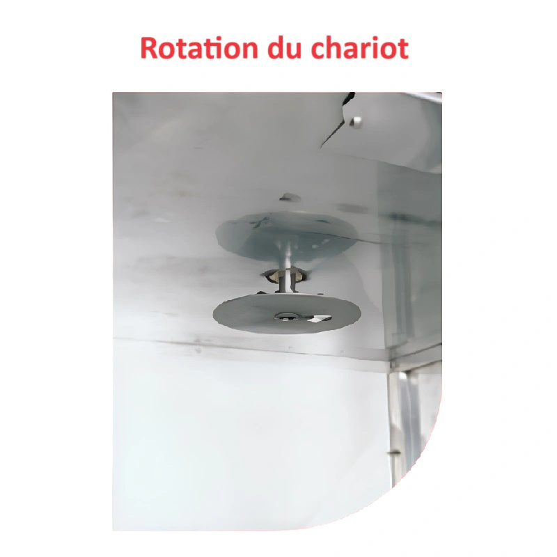 Four Rotatif électrique cristal 400x800 ou 460x800