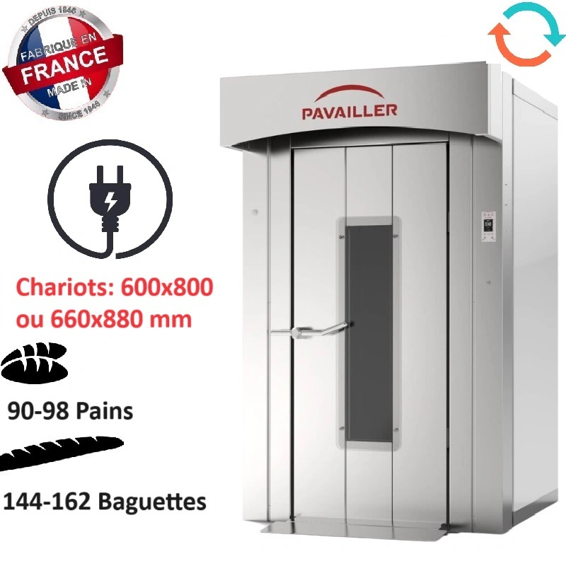 Four Rotatif électrique cristal 600x800 ou 660x800