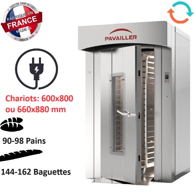 Four Rotatif électrique cristal 600x800 ou 660x800