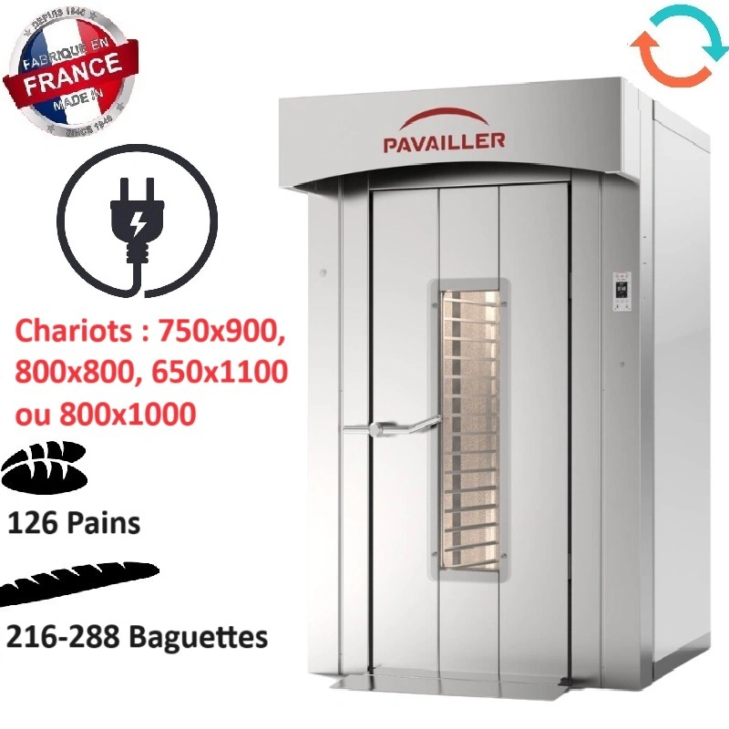 Four Rotatif électrique cristal 800x800 800x1000