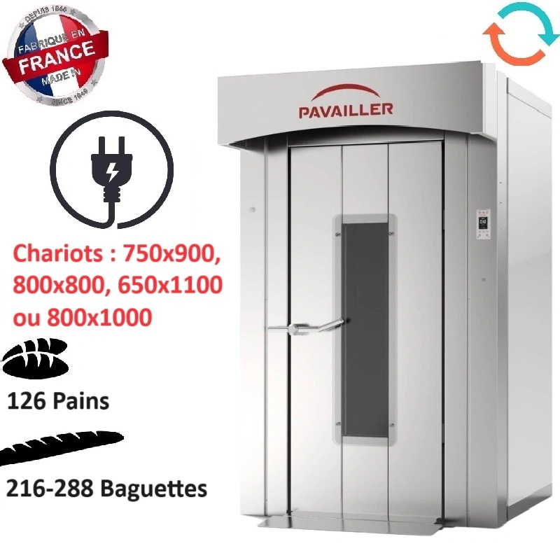 Four Rotatif électrique cristal 800x800 800x1000