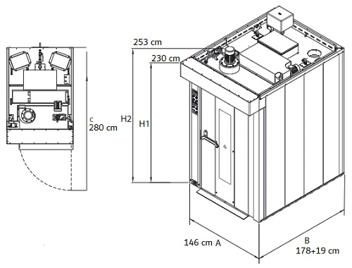 Four Rotatif Electrique FOX 18 Plaques 800x800
