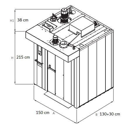 Four Rotatif Electrique STREAM CLASSIC 500X700