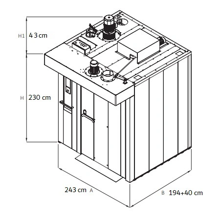 Four Rotatif Electrique STREAM CLASSIC 800x1200