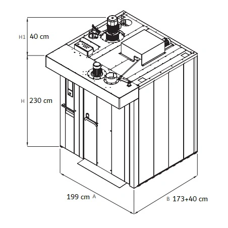 Four Rotatif Electrique STREAM CLASSIC 800x800