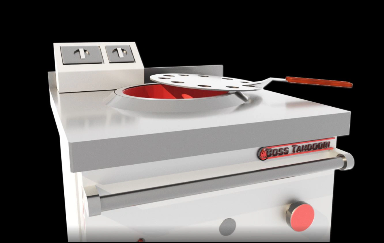Four tandoori large oven size 3