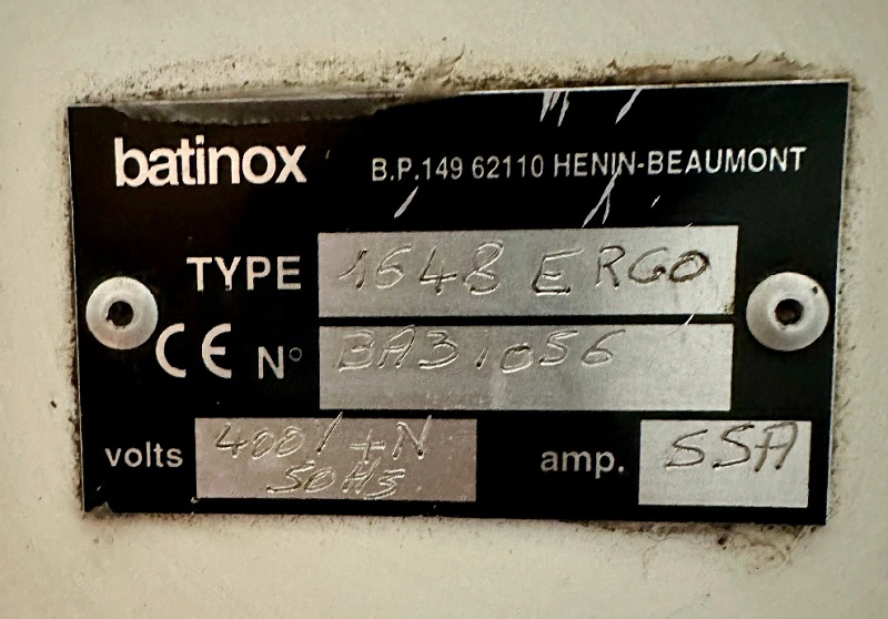 Four ventilé 400x600 ou 400x800 Batinox d'Occasion